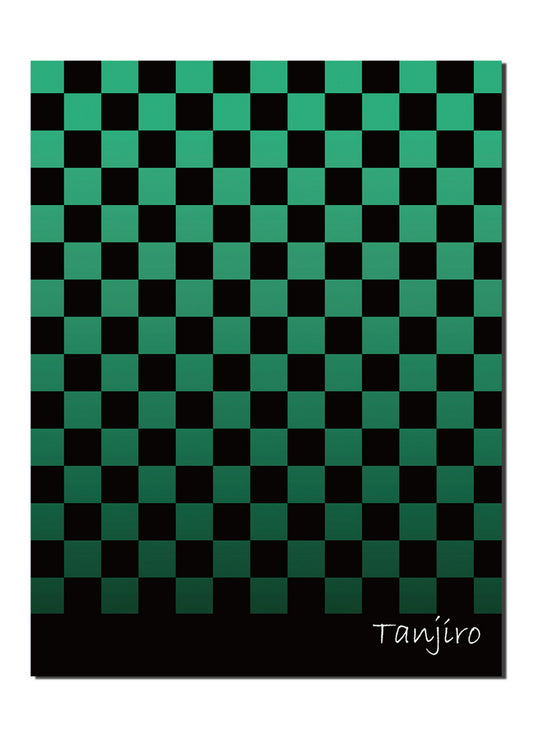 Demon Slayer - Tanjiro Kamado Patten Sublimation Throw Blanket 46"W x 60"H