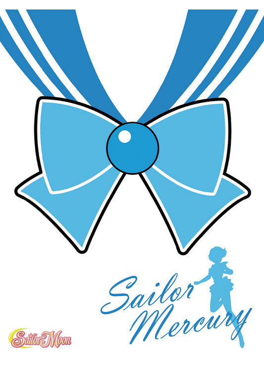 Sailor Moon - Sailor Suit Style Sailor Mercury Sublimation Throw Blanket 46"W x 60"H