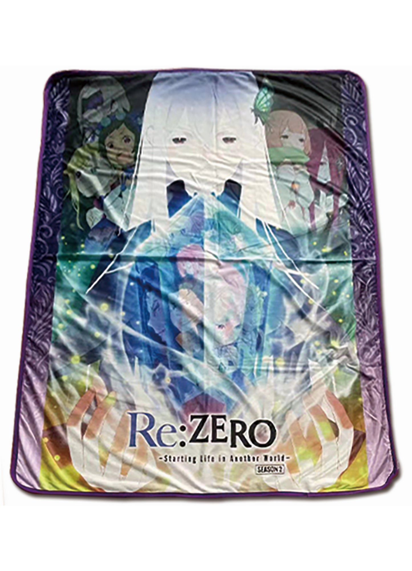 Re:Zero - Starting Life in Another World S2 - Key Visual Throw Blanket 46"W x 60"H