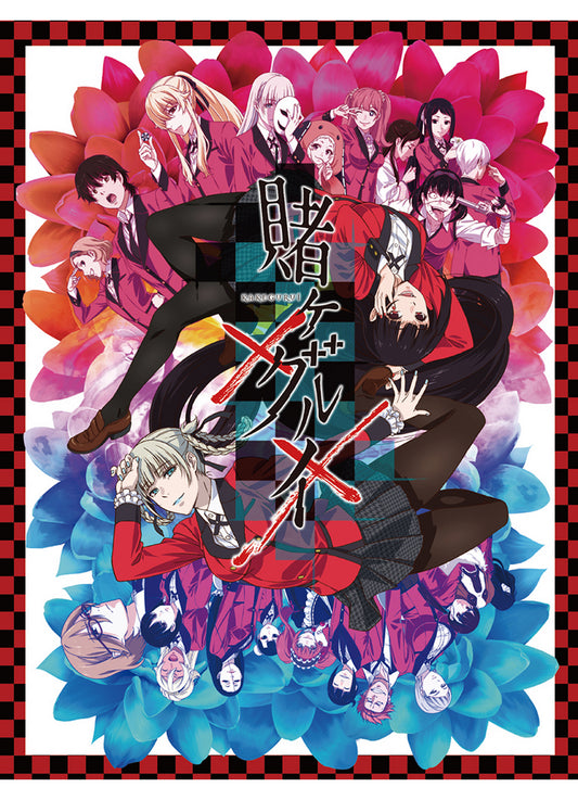 Kakegurui XX - Key Art Sublimation Throw Blanket 46"W x 60"H
