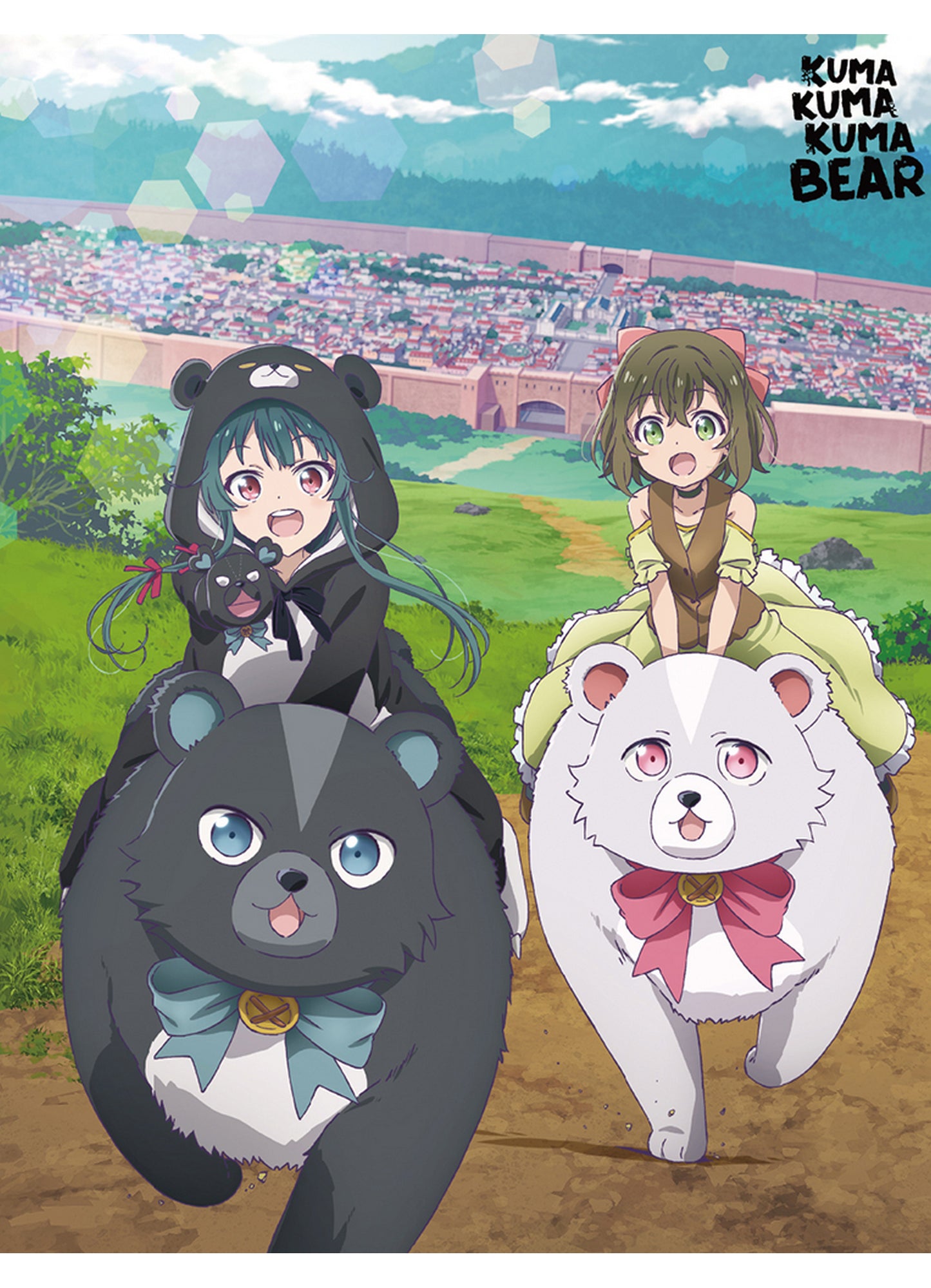 Kuma Kuma Kuma Bear - Key Art Sublimation Throw Blanket 46"W x 60"H