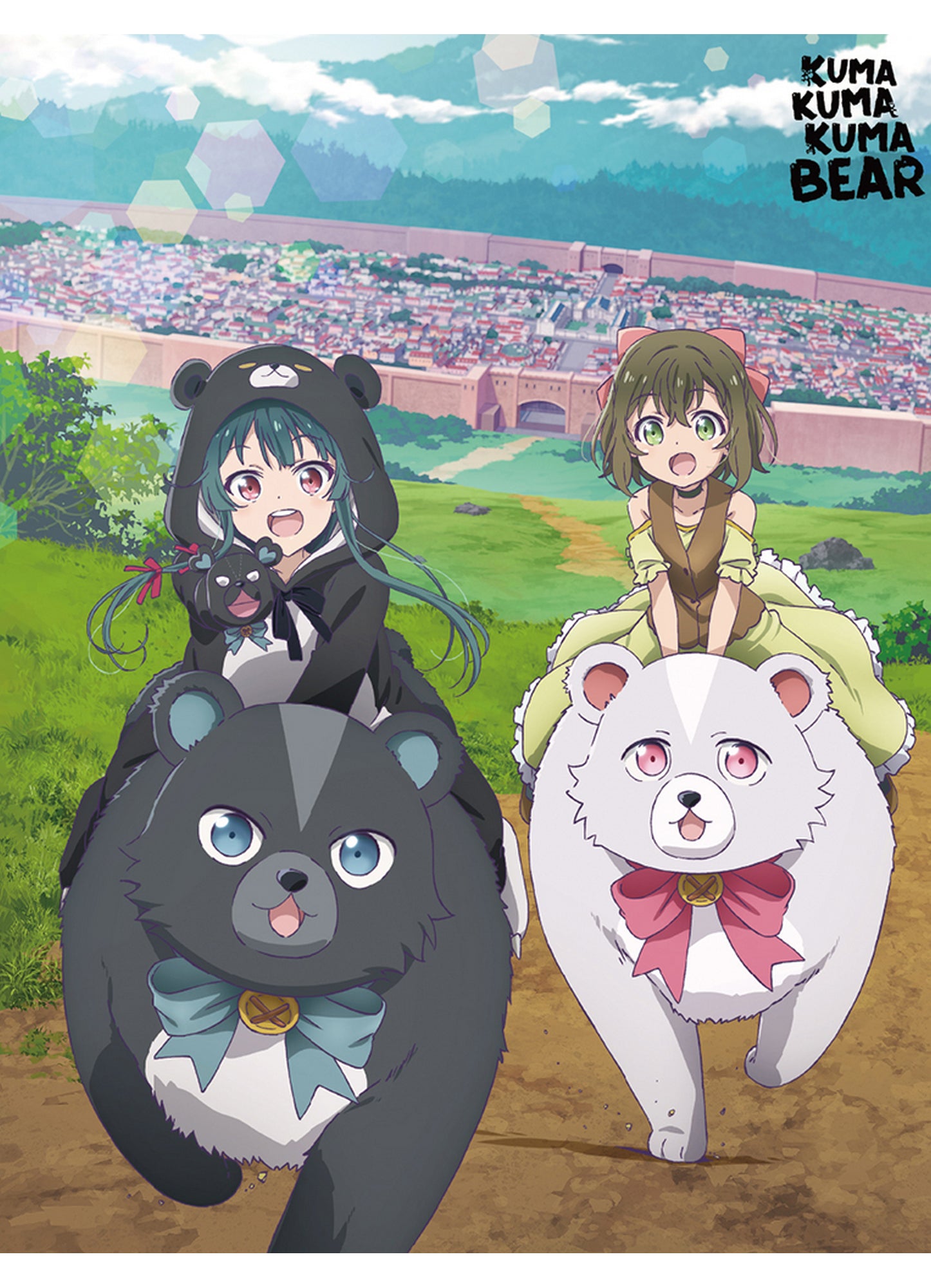 Kuma Kuma Kuma Bear - Key Art Sublimation Throw Blanket 46"W x 60"H