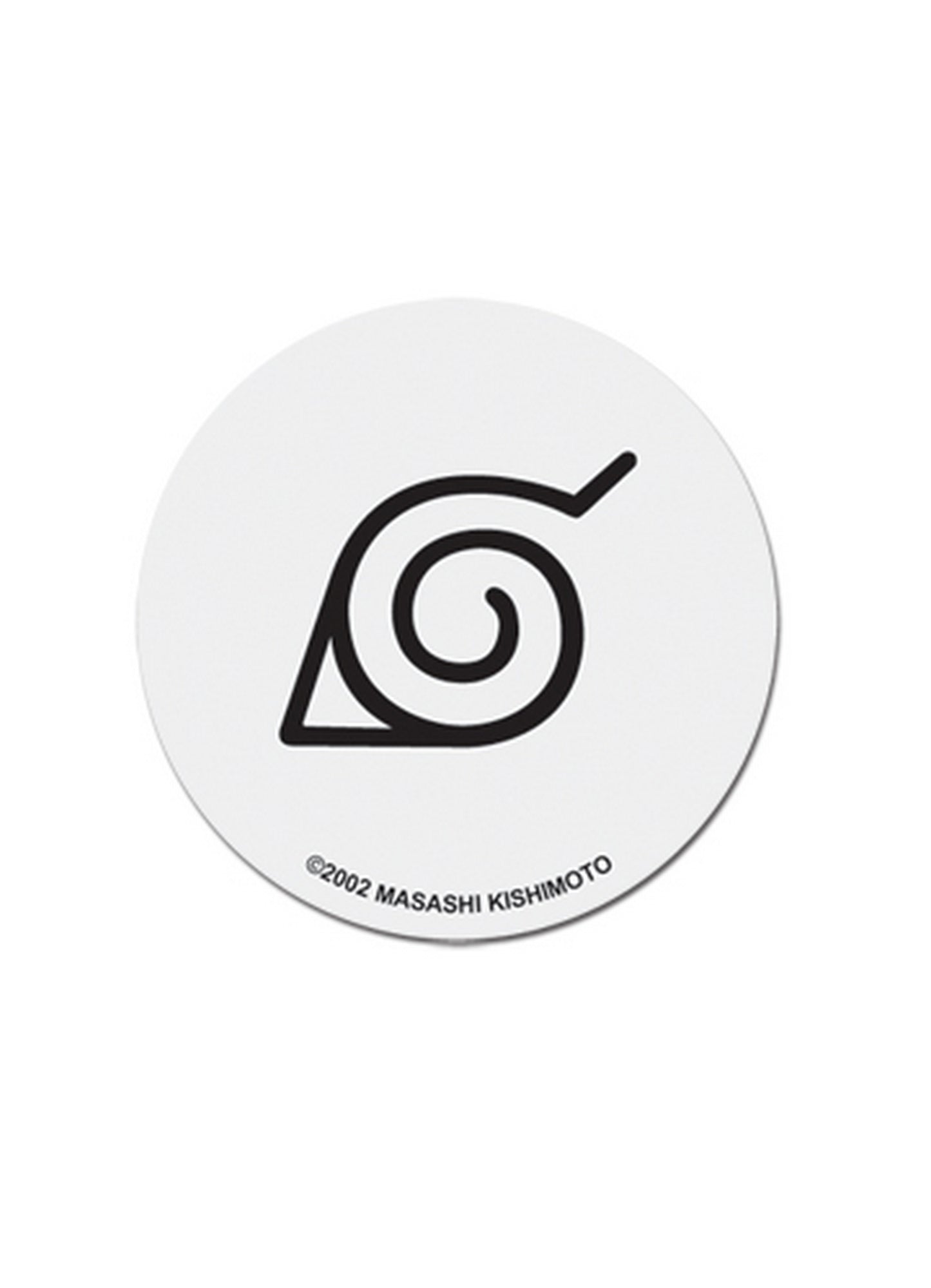 Naruto - Hidden Leaf Village Sign Button 1.5"