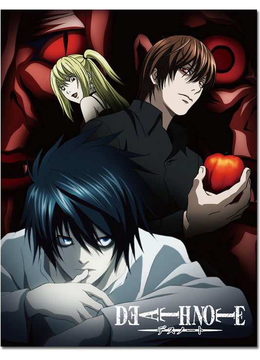 Death Note - Misa, Light & L Throw Blanket