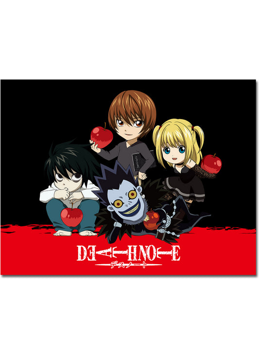 Death Note - Group SD Throw Blanket 46"W x 60"H