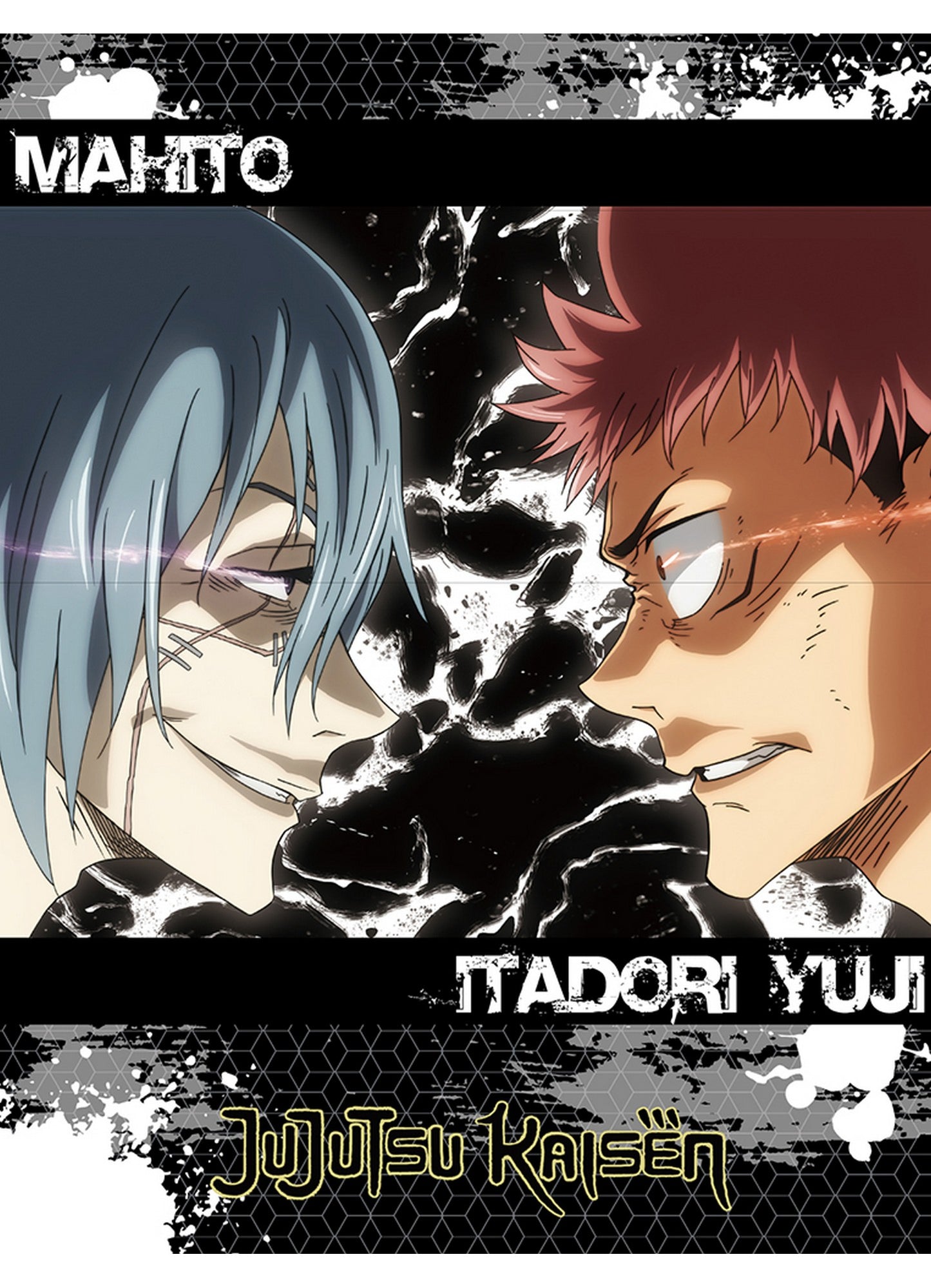 Jujutsu Kaisen - New Type Art Throw Blanket 46"W x 60"H