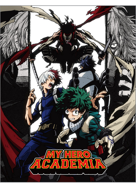 My Hero Academia S2 - Key Art #C Throw Blanket 46"W x 60"H