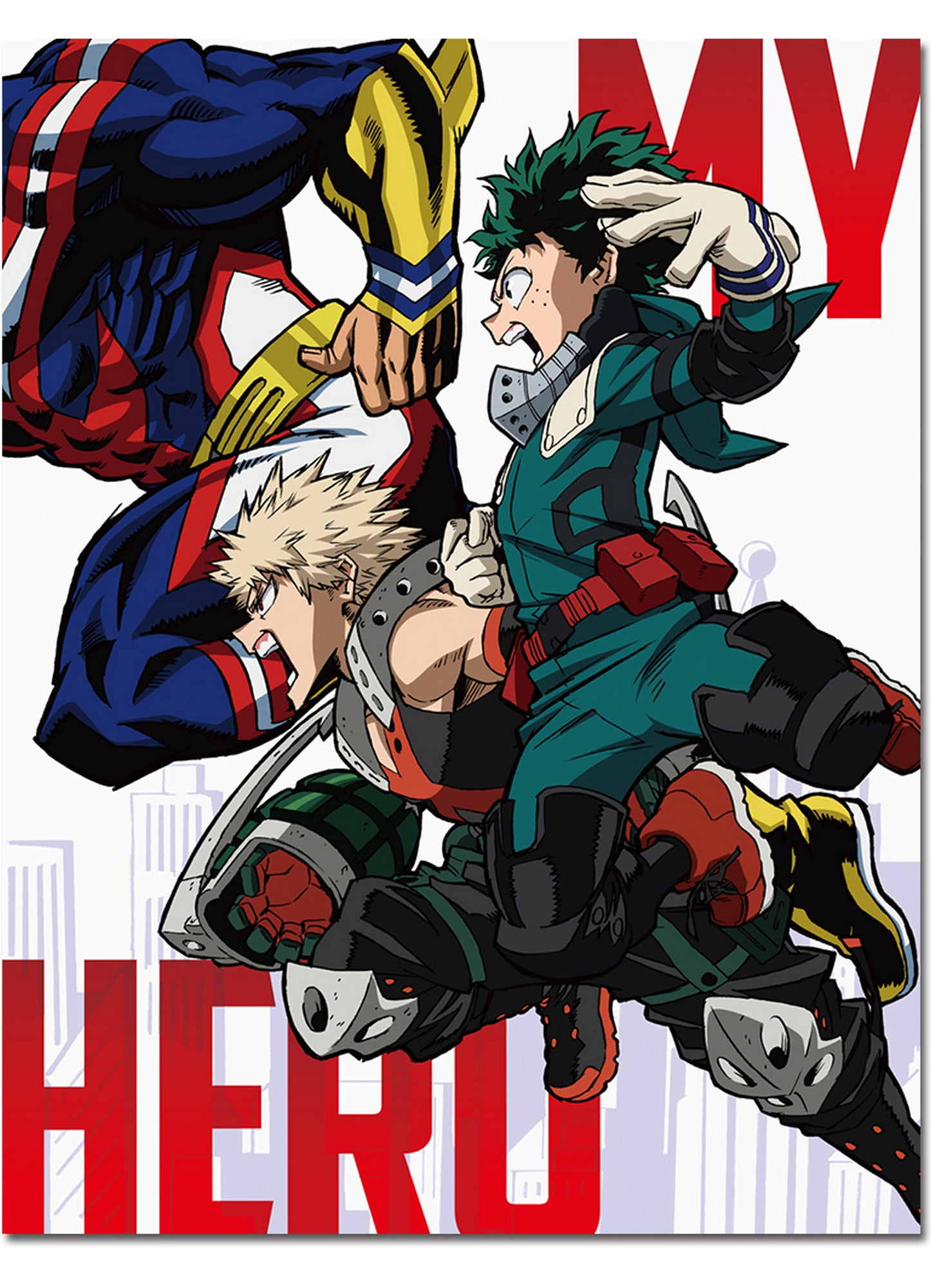 My Hero Academia S2 - Key Art #F Throw Blanket 46"W x 60"H