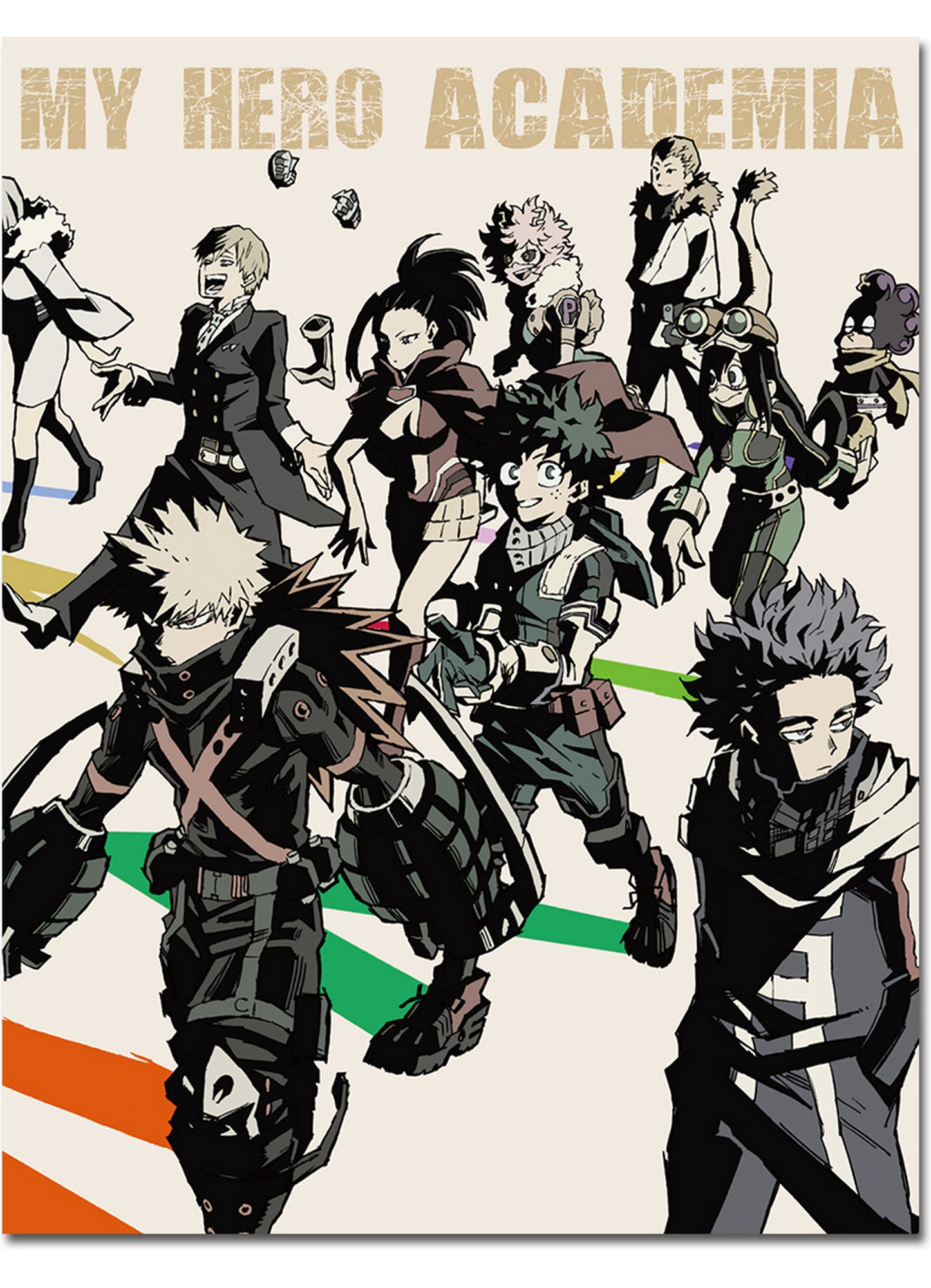 My Hero Academia S5 - Key Art #1 Throw Blanket 46"W x 60"H