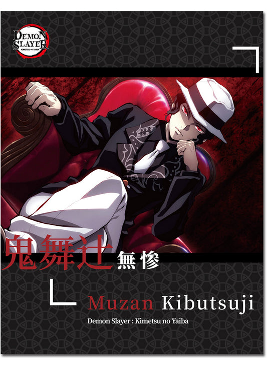 Demon Slayer - Muzan Kibutsuji Art Throw Blanket 46"W x 60"H