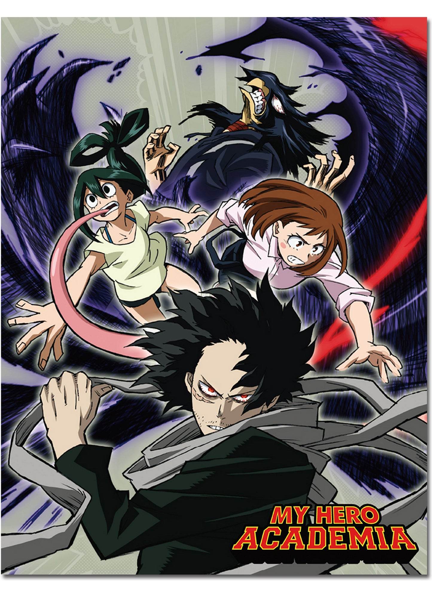 My Hero Academia S5 - Group Art #B Throw Blanket 46"W x 60"H
