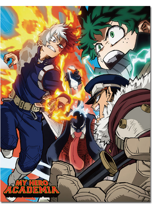 My Hero Academia S5 - Group Art #E Throw Blanket 46"W x 60"H