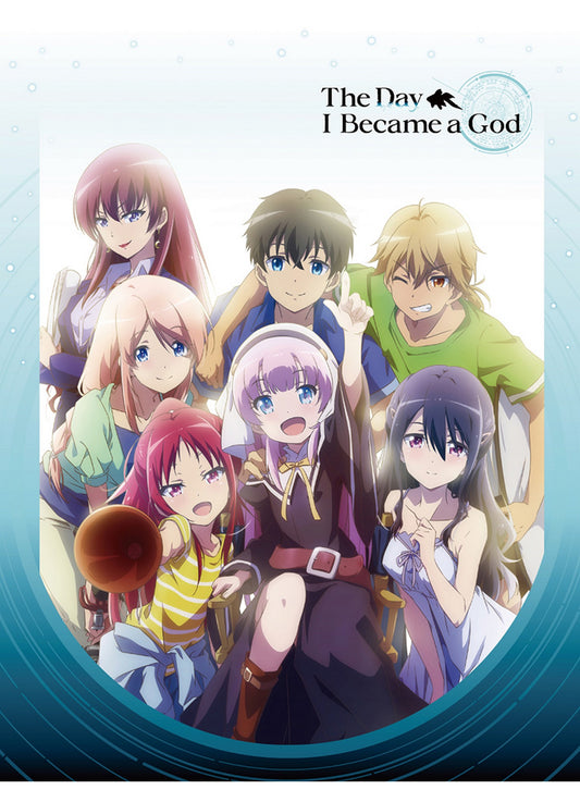 The Day I Became A God - Key Art #B Sublimation Throw Blanket 46"W x 60"H