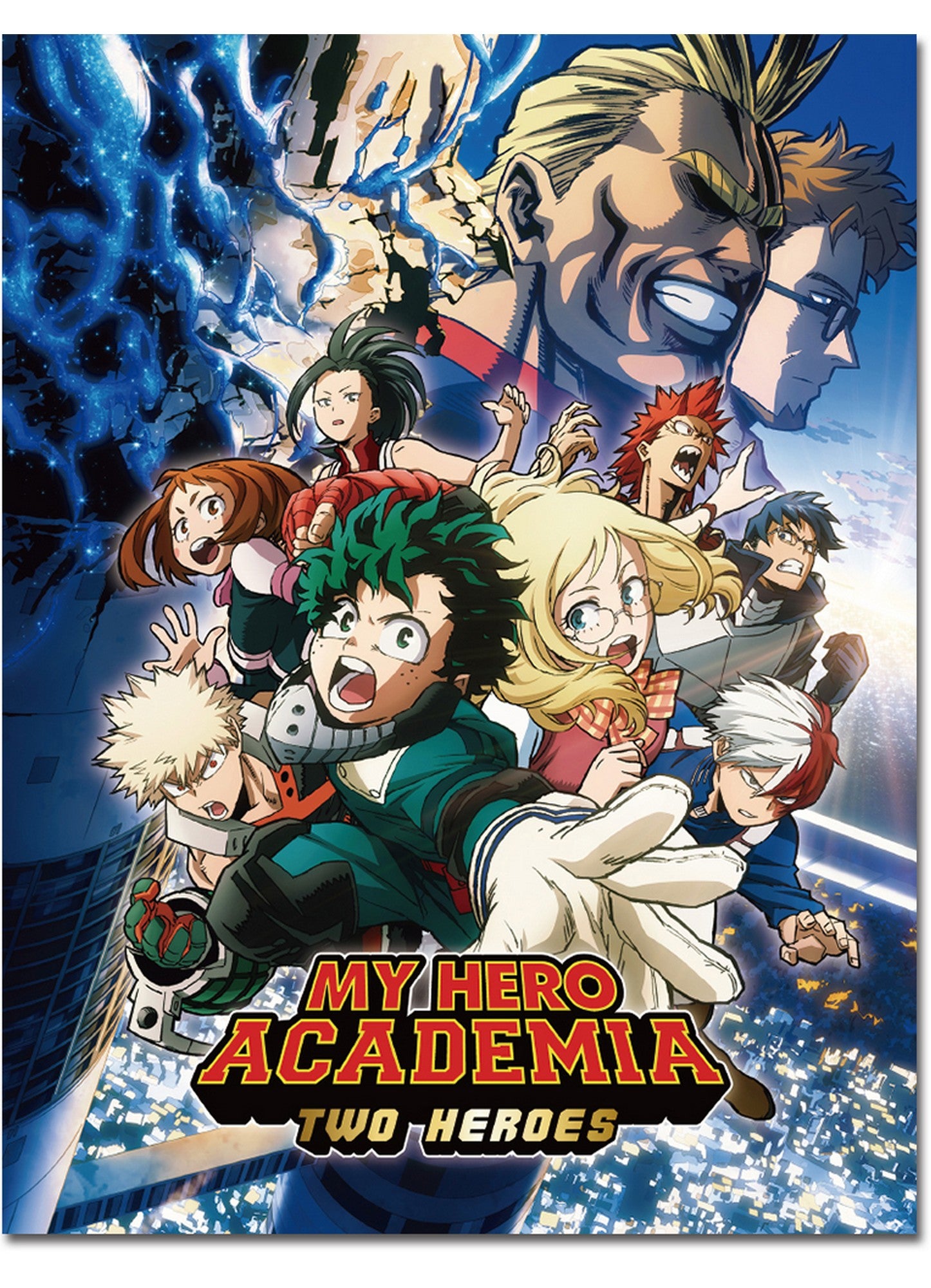 My Hero Academia Movie 1 - Key Art Sublimation Throw Blanket 46"W x 60"H