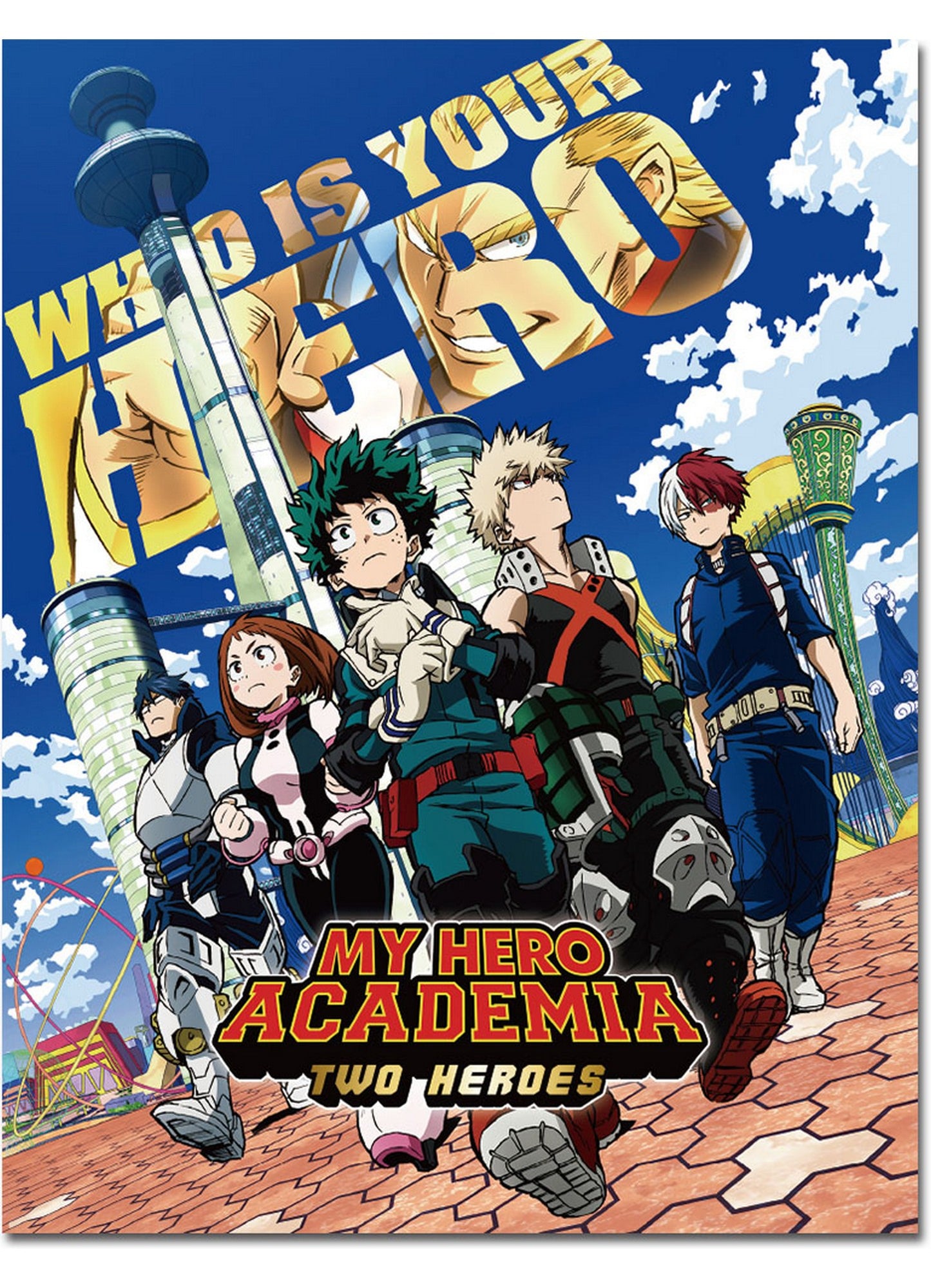 My Hero Academia Movie 1 - Teaser Art Sublimation Throw Blanket