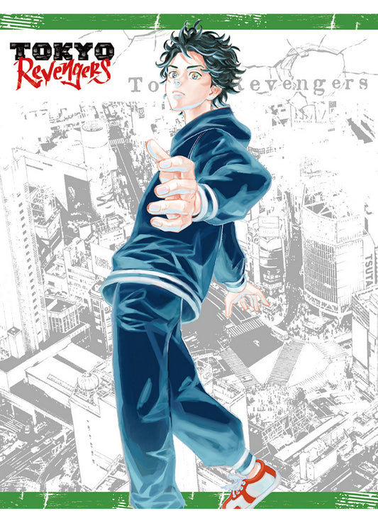 Tokyo Revengers - Cover Art #5 Sublimation Throw Blanket 46"W x 60"H