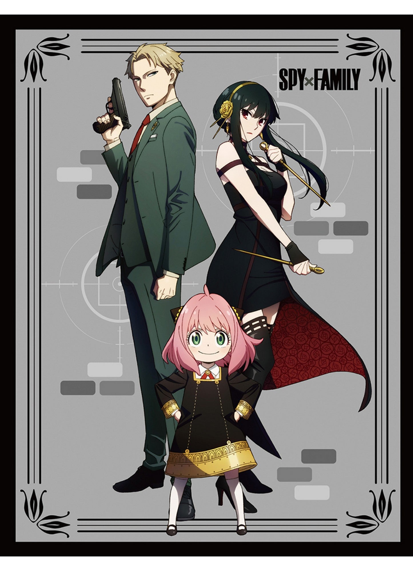 Spy X Family - Cool Key Art Sublimation Throw Blanket 46"W x 60"H