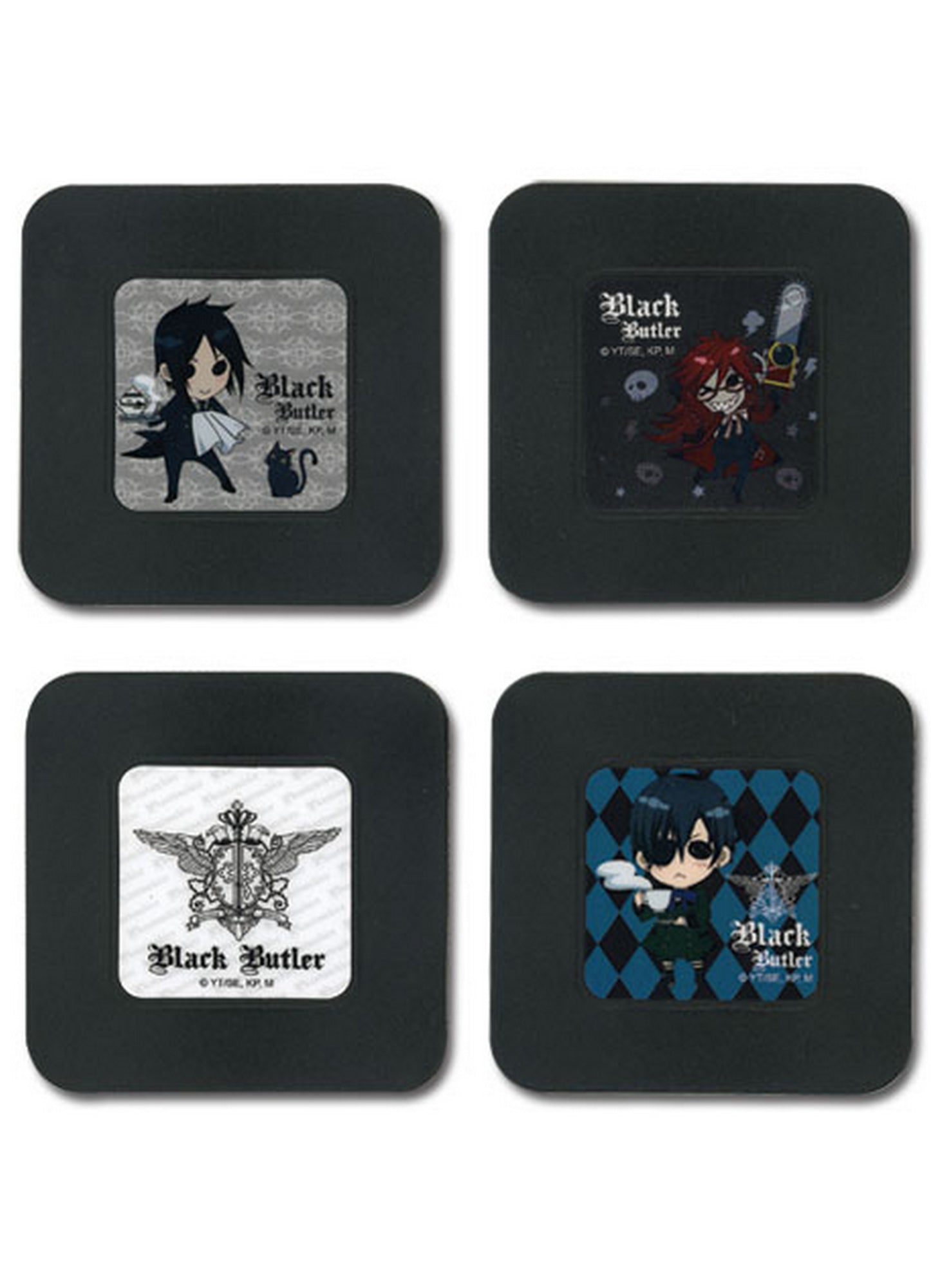 Black Butler - Set 1 Coaster