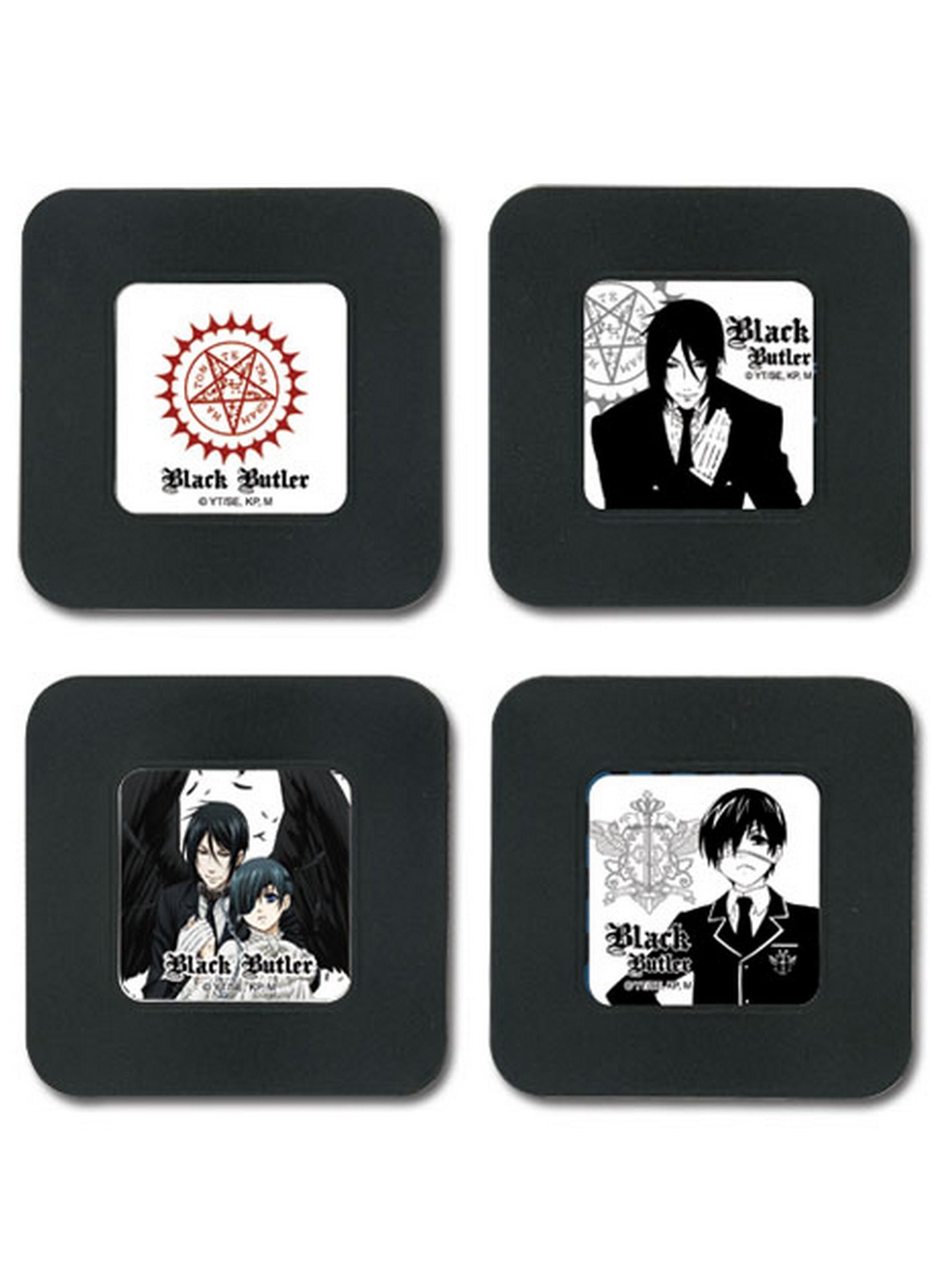 Black Butler - Set 2 Coaster