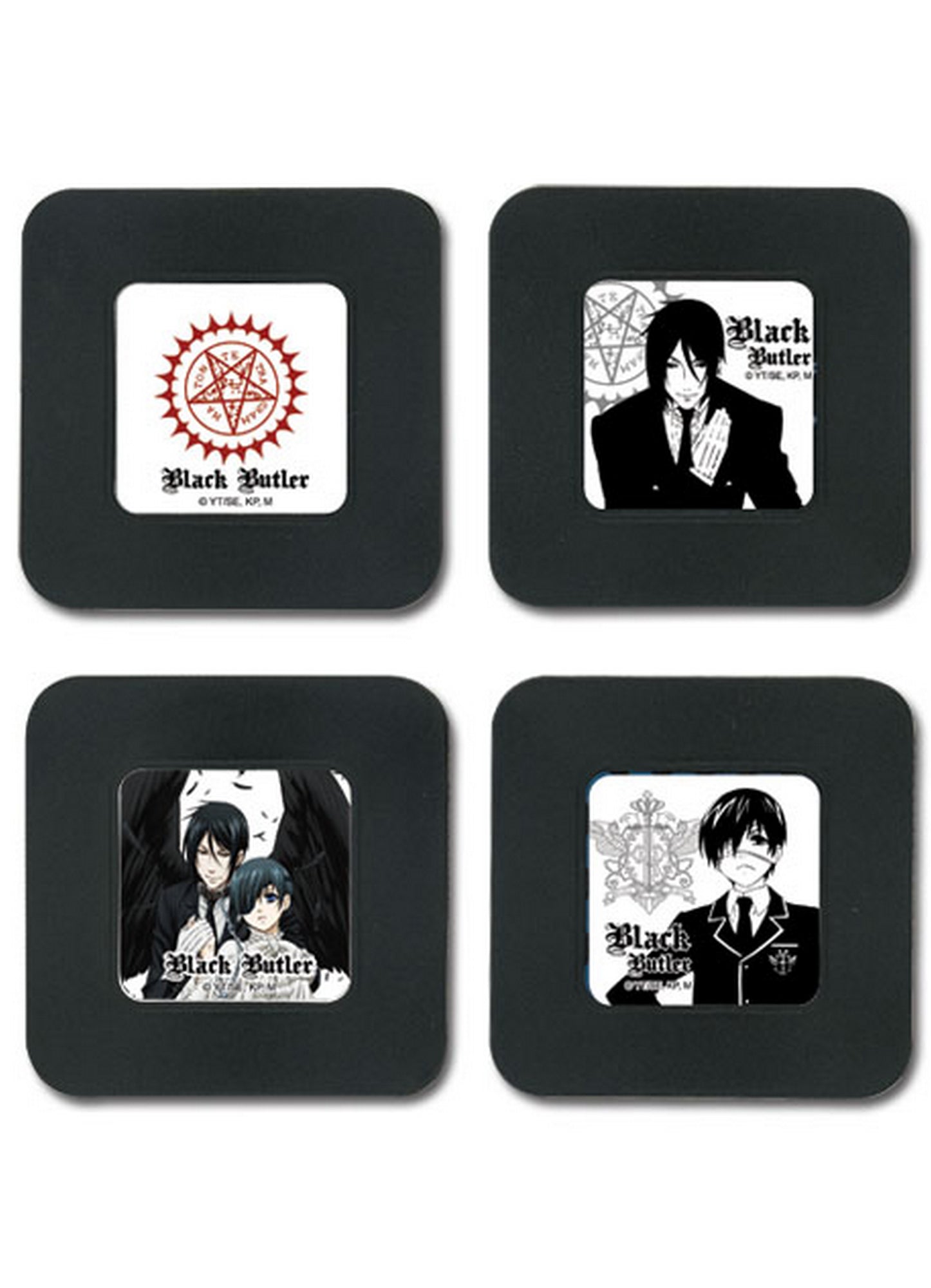 Black Butler - Set 2 Coaster