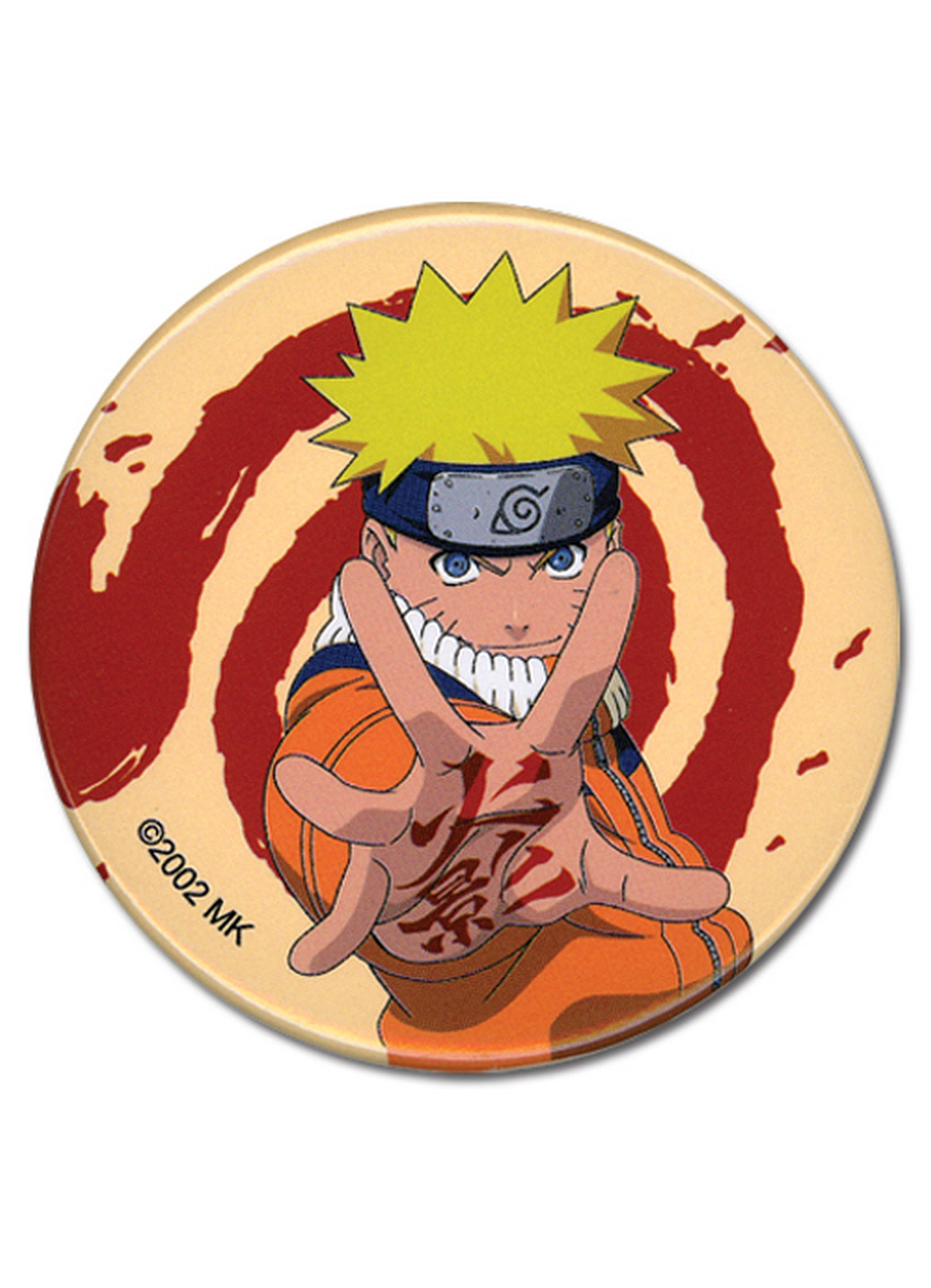 Naruto - Naruto Uzumaki Button 1.5"