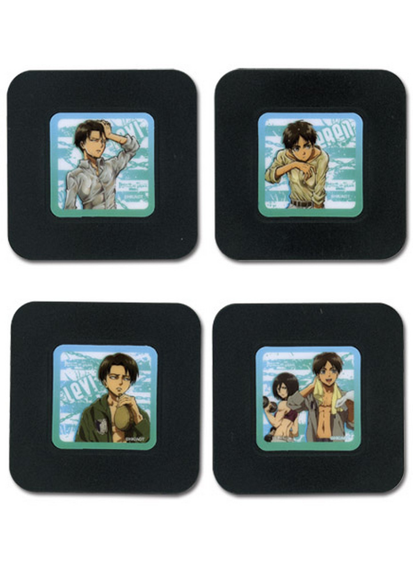 Attack On Titan - Set 8 Coaster