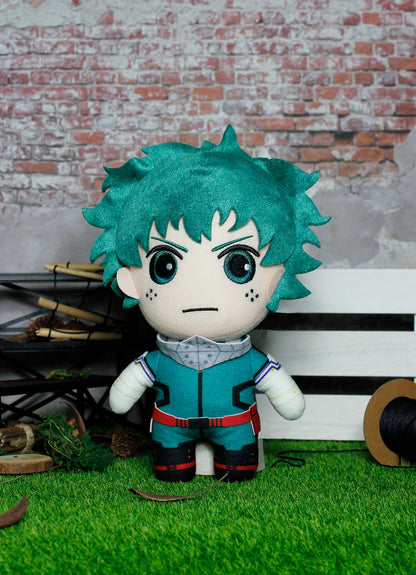 My Hero Academia S3 - Izuku Midoriya "Deku" Serious Face Plush 8"H