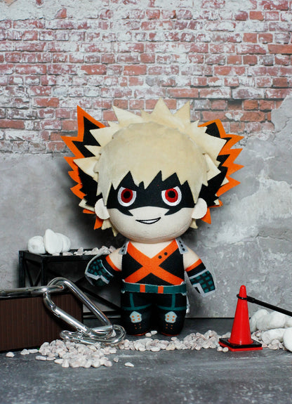 My Hero Academia S3 - Katsuki Bakugo Hero Costume Plush 8"H