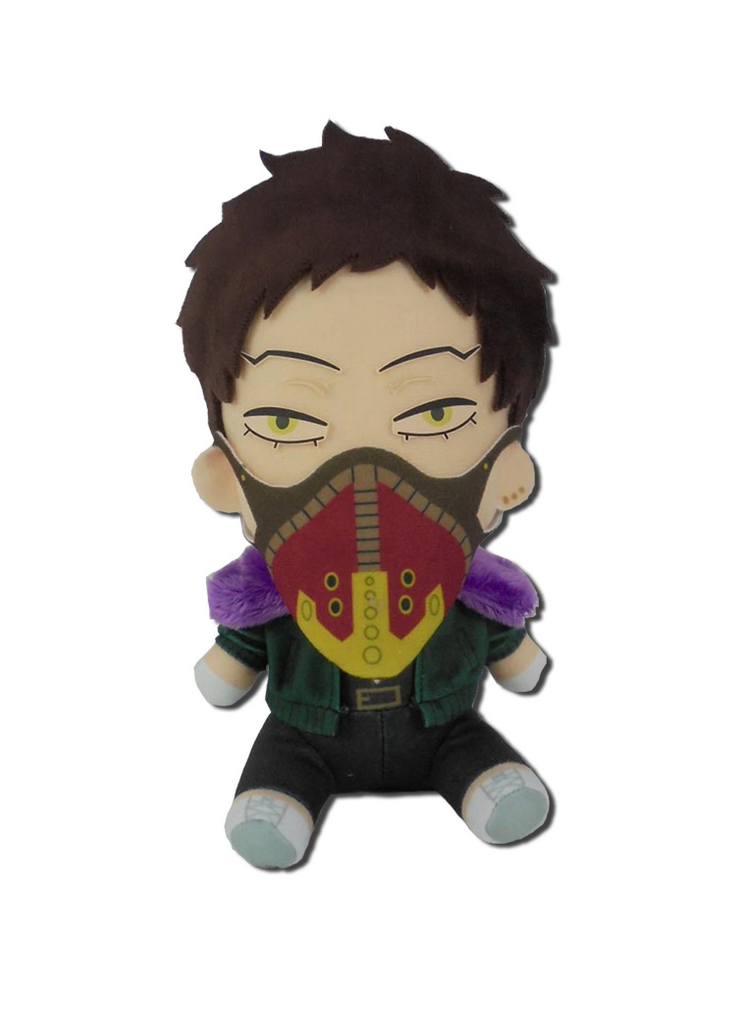 My Hero Academia S3 - Kai Chisaki "Overhaul" Sitting Plush 7"H