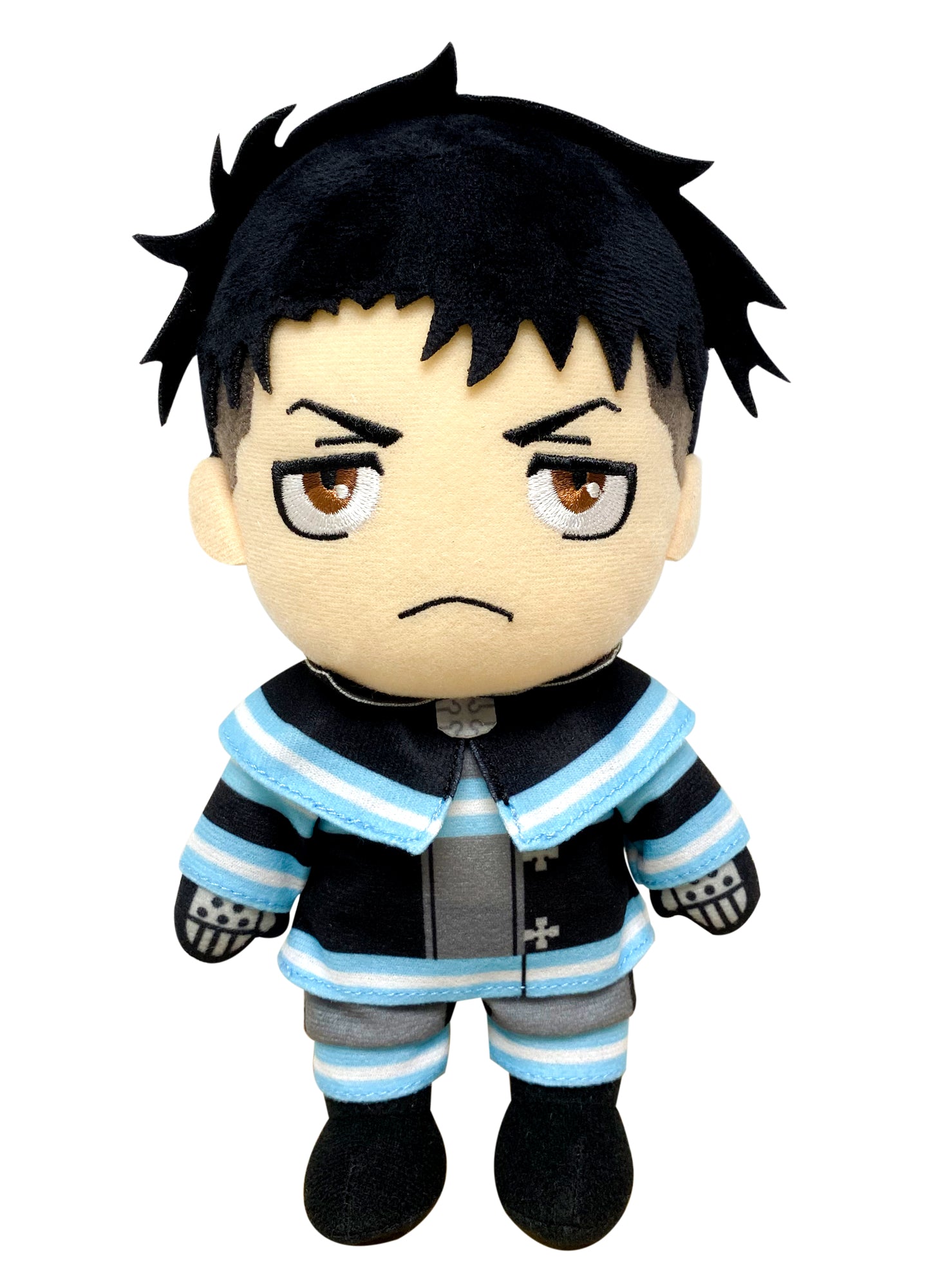 Fire Force - Captain Akitaru Obi Fireman Uniform Plush 8"H