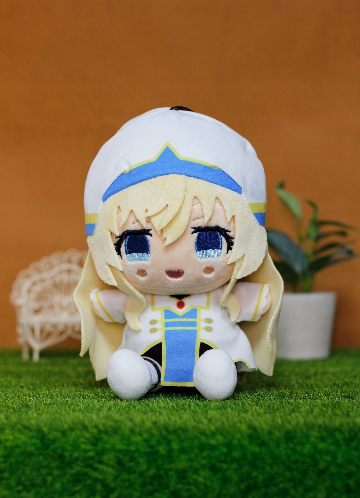Goblin Slayer S1 - Priestess Sitting Pose Plush 7"H