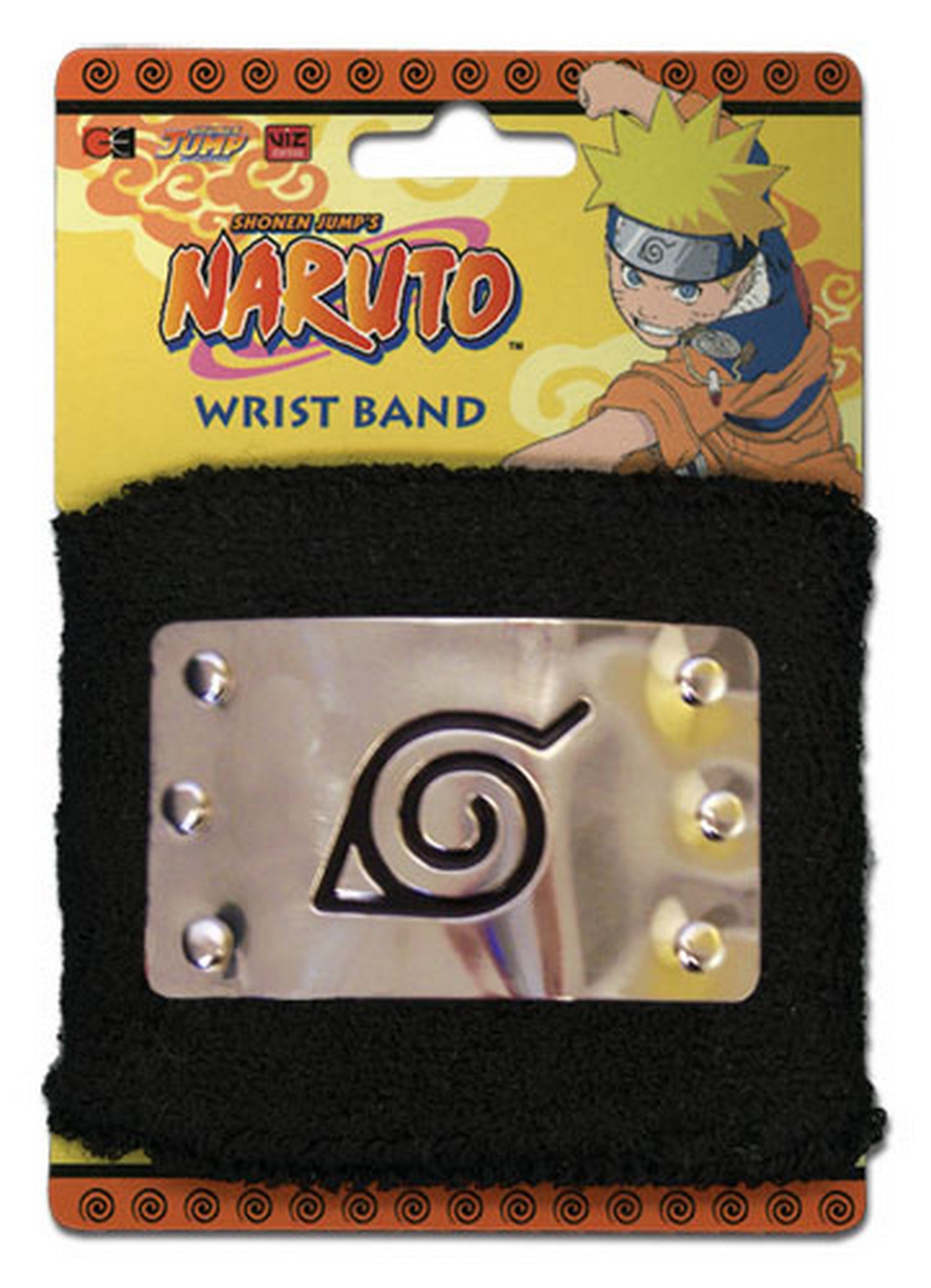 Naruto - Metal Symbol Cuff-Wrist Band