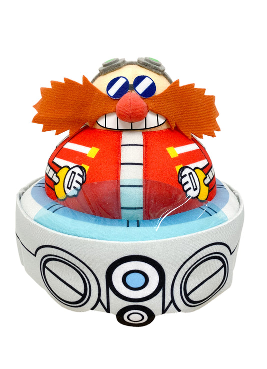 Sonic The Hedgehog - Dr. Eggman Mobile Plush 8"H