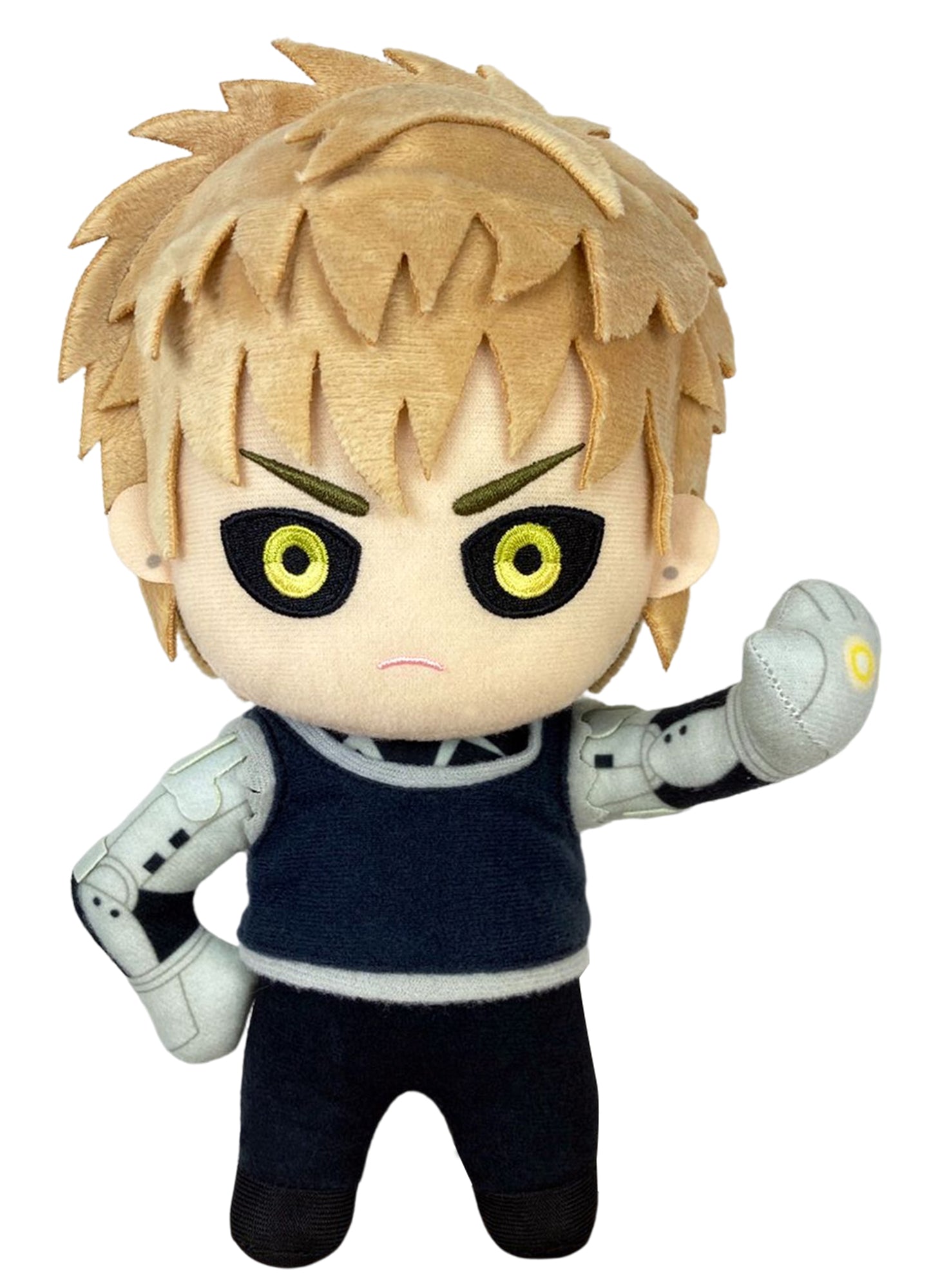 One Punch Man S2 - Genos "Demon Cyborg" Plush 8"H