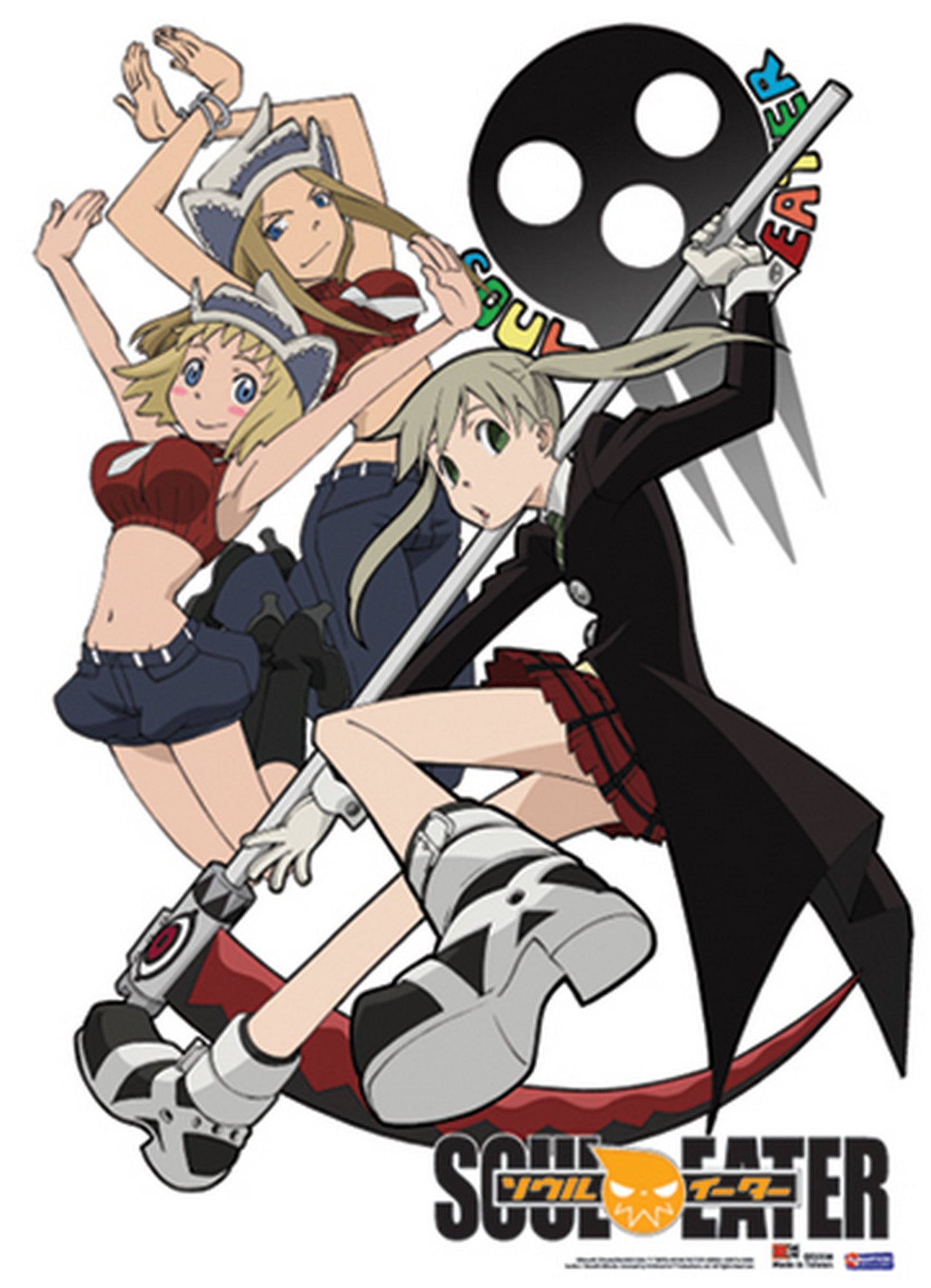 Soul Eater - Girls Fabric Poster
