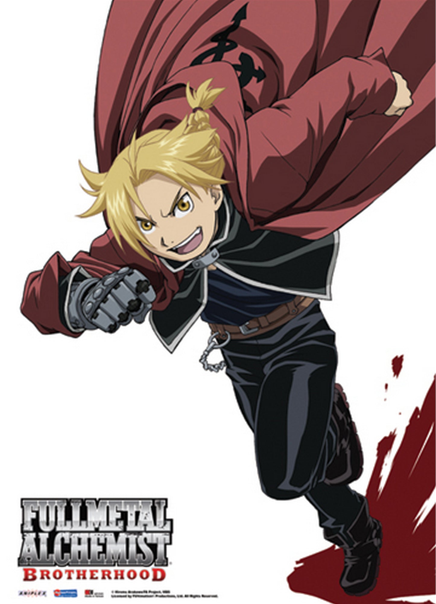 Full Metal Alchemist: Brotherhood - Elric Fabric Poster