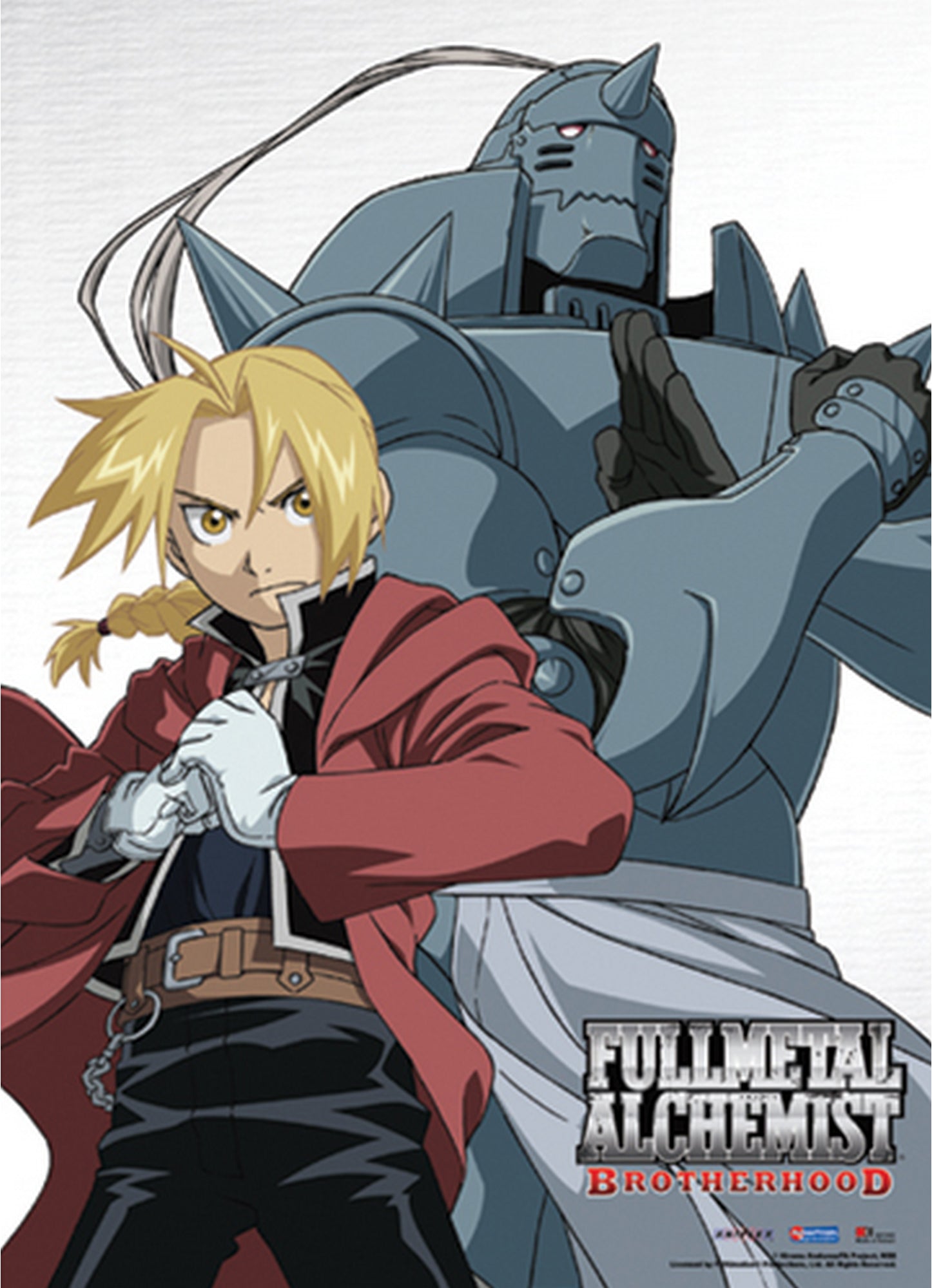 Full Metal Alchemist: Brotherhood - Elric Brothers Fabric Poster