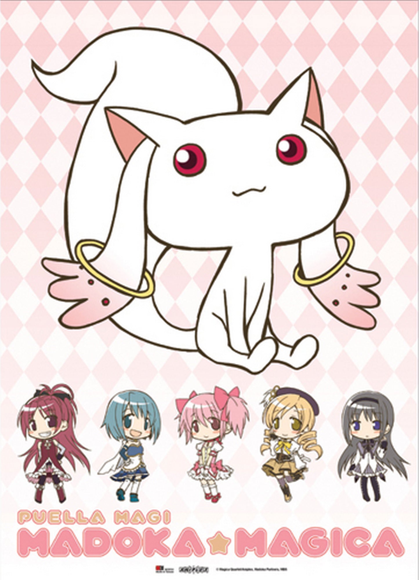 Madoka Magica - Kyubey Fabric Poster