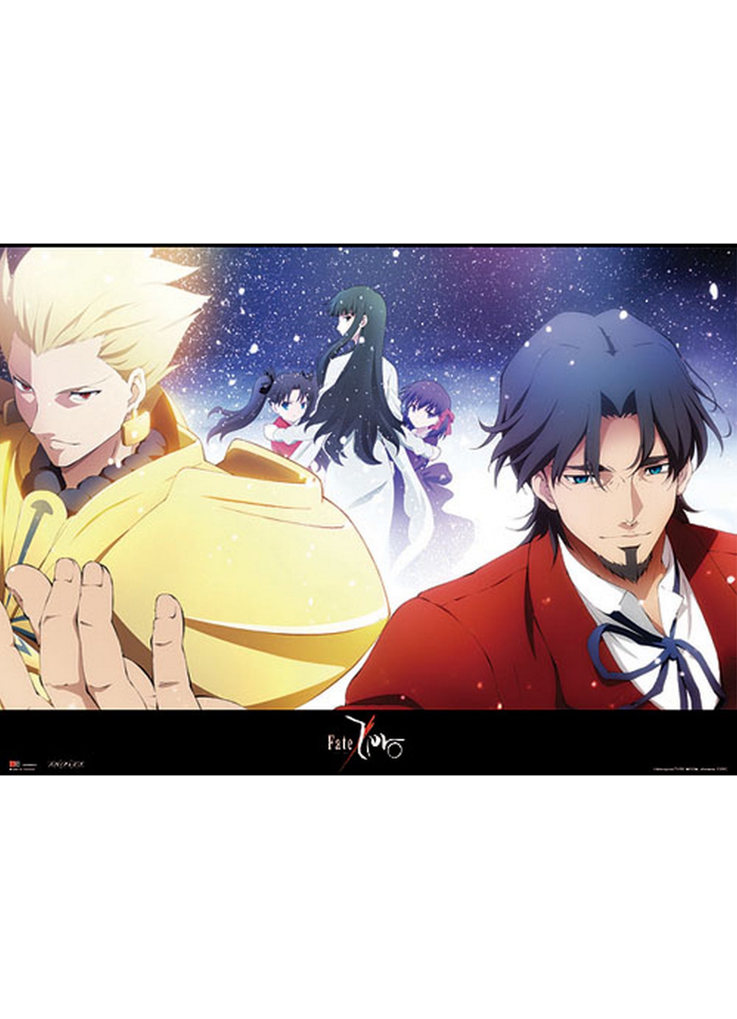 Fate/Zero - Archer & Tohsaka Tokiomi Fabric Poster