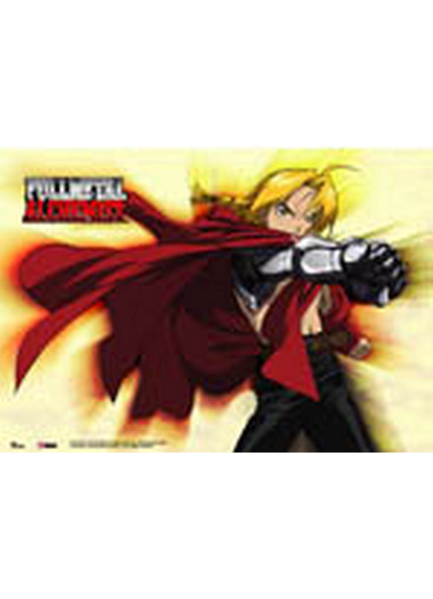 Fullmetal Alchemist - Edward Elric "Ed" Fabric Poster