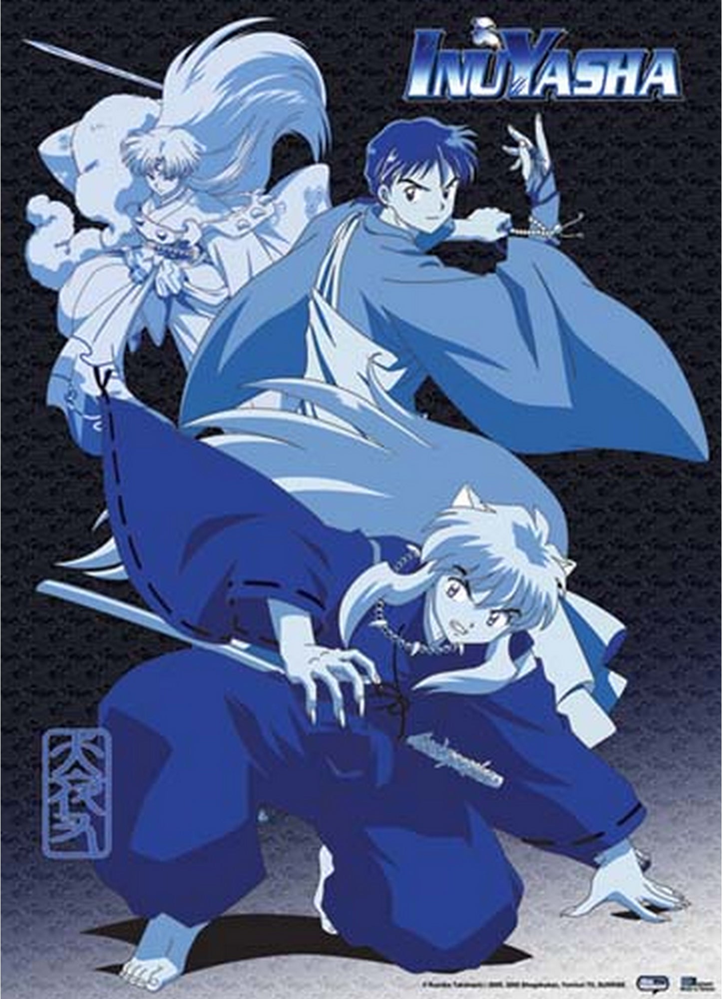 Inuyasha - Inuyasha, Miroku & Sesshomaru Fabric Poster