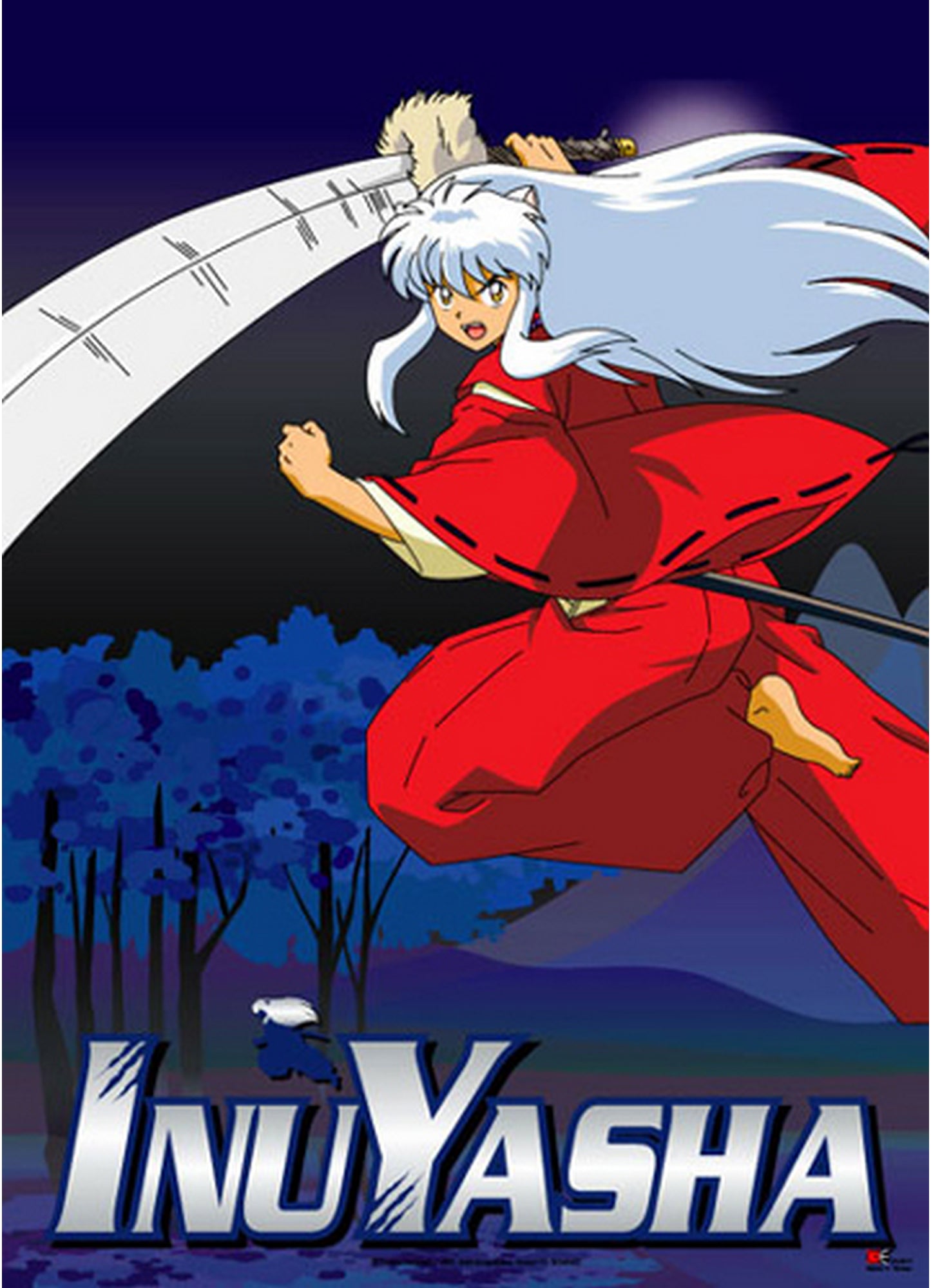 Inuyasha - Inuyasha Leaping Fabric Poster