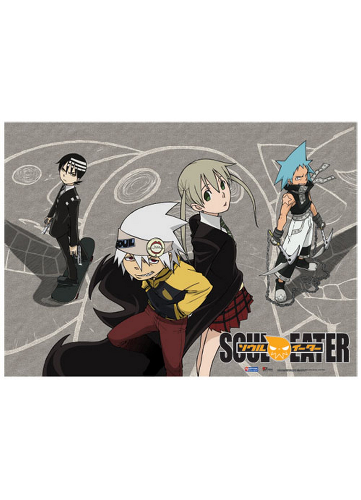 Soul Eater - Playground Fabric Poster