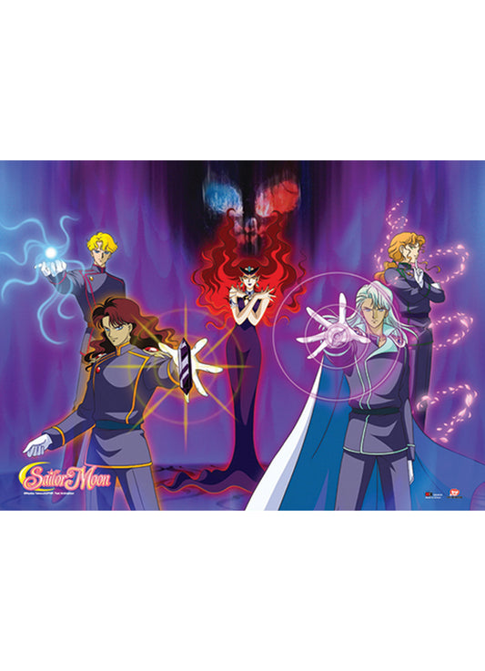 Sailor Moon - Beryl Group Fabric Poster