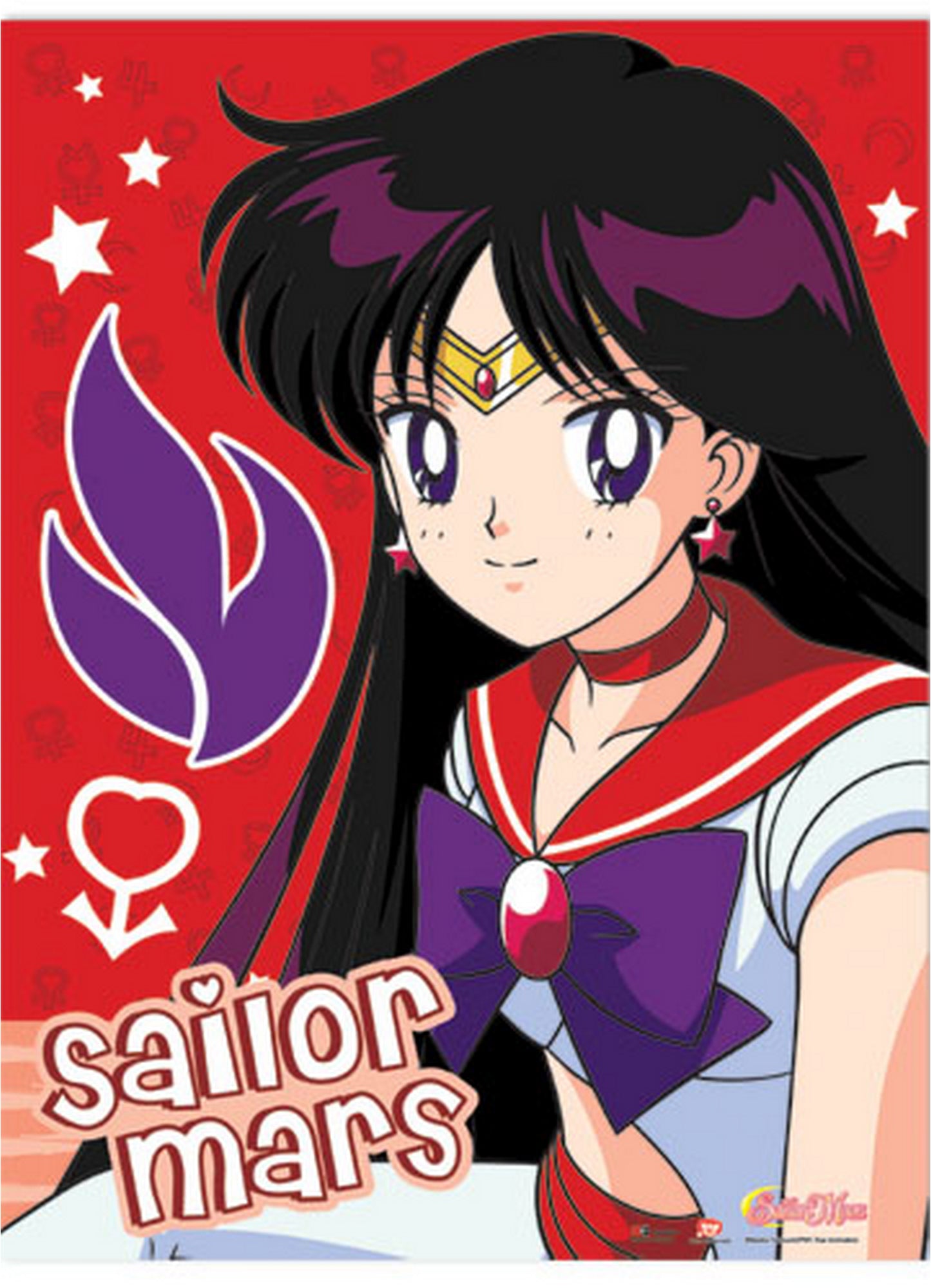Sailor Moon - Sailor Mars Fabric Poster