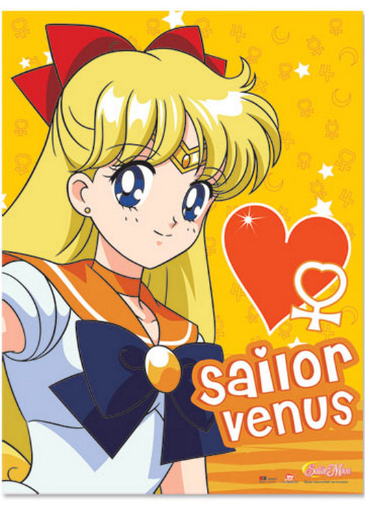 Sailor Moon - Sailor Venus Fabric Poster