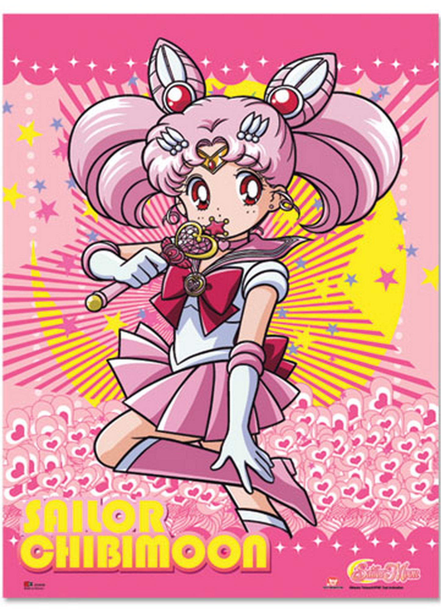 Sailor Moon S - Sailor Chibi Moon Fabric Poster
