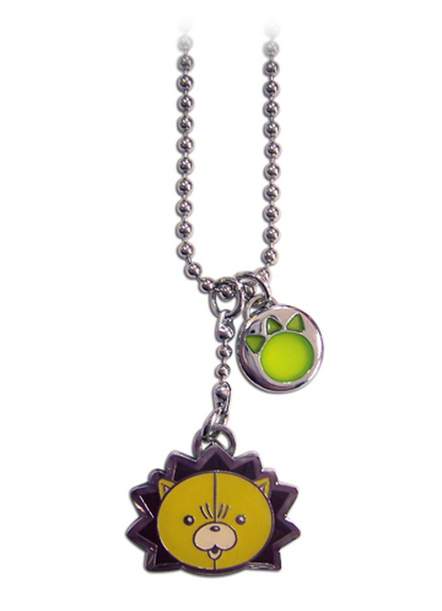 Bleach - Kon Head & Foot Print Necklace
