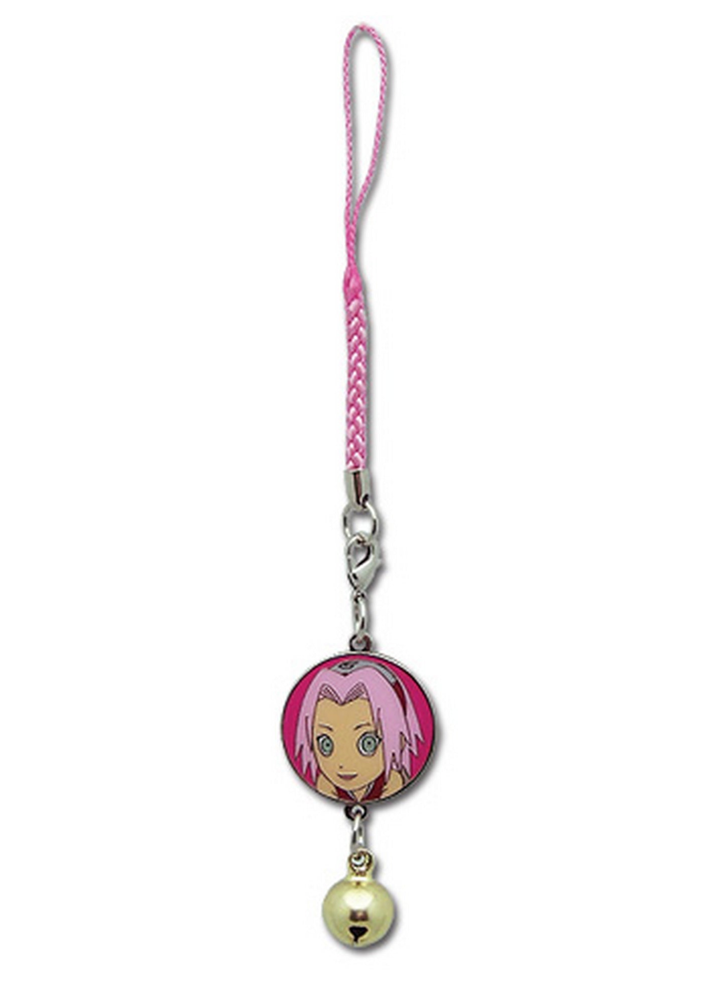 Naruto Shippuden - Sakura Haruno W/Bell Cell Phone Charm