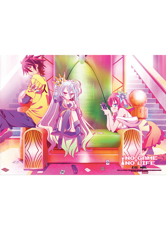 No Game No Life - The Throne Fabric Poster